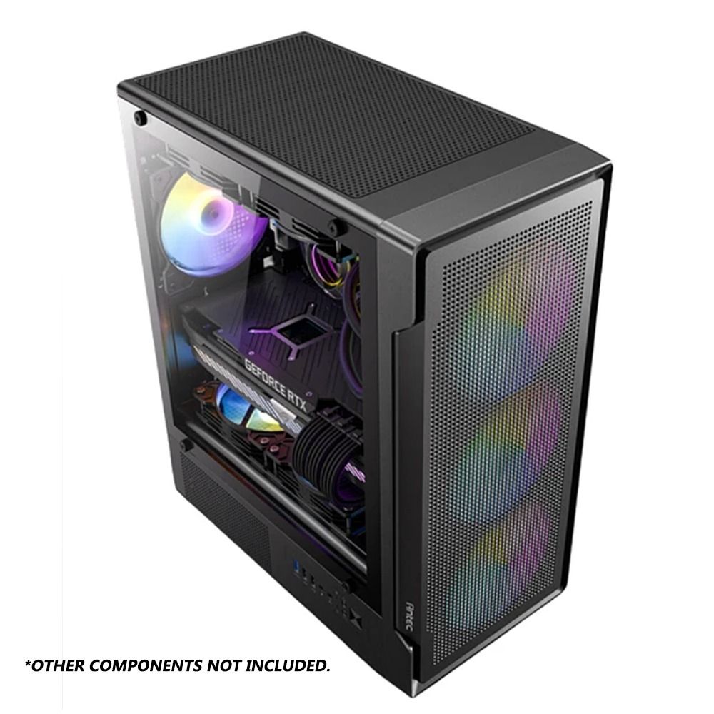 Antec VX300M ARGB Mini-Tower Tempered Glass Side Panel Gaming Case
