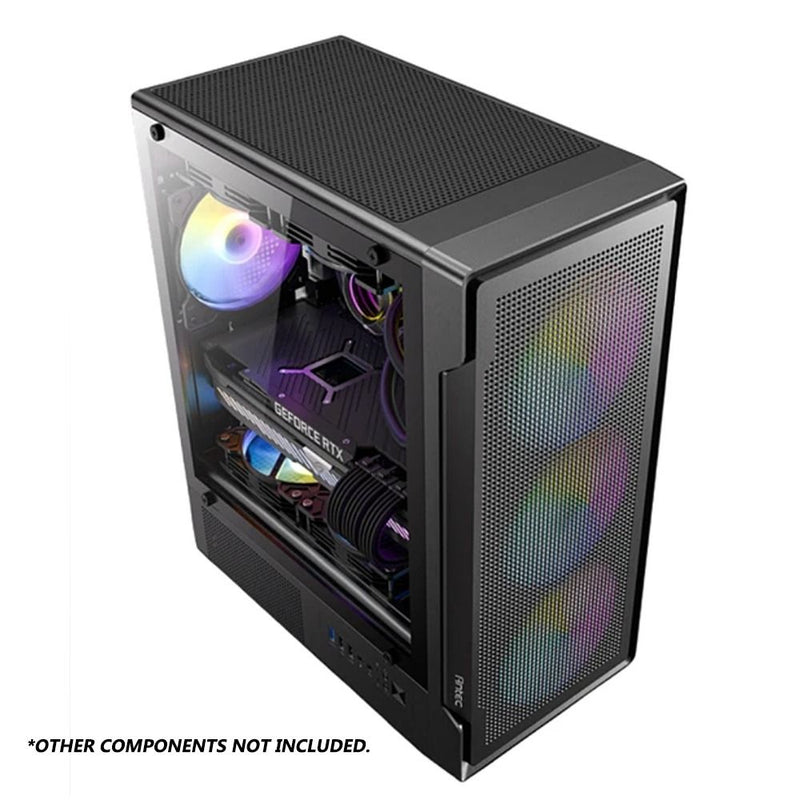 Antec VX300M ARGB Mini-Tower Tempered Glass Side Panel Gaming Case