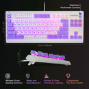 SteelSeries Apex 3 TKL RGB Gaming Keyboard (Amethyst) 