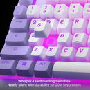 SteelSeries Apex 3 TKL RGB Gaming Keyboard (Amethyst) 