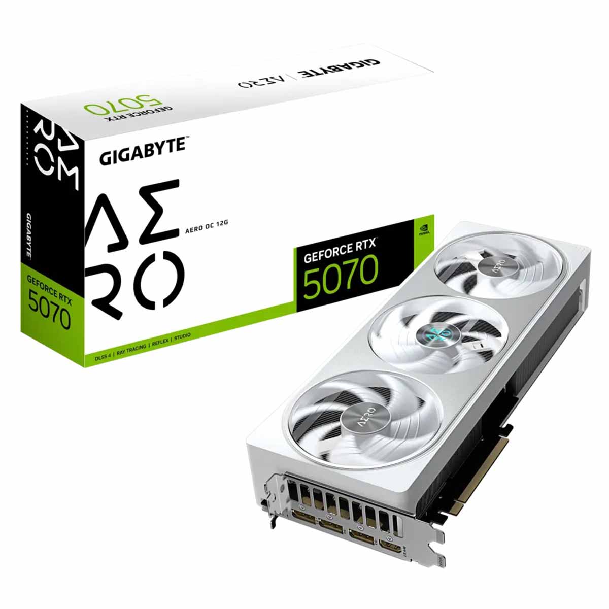 Gigabyte GeForce RTX 5070 Aero OC 12GB Graphics Card