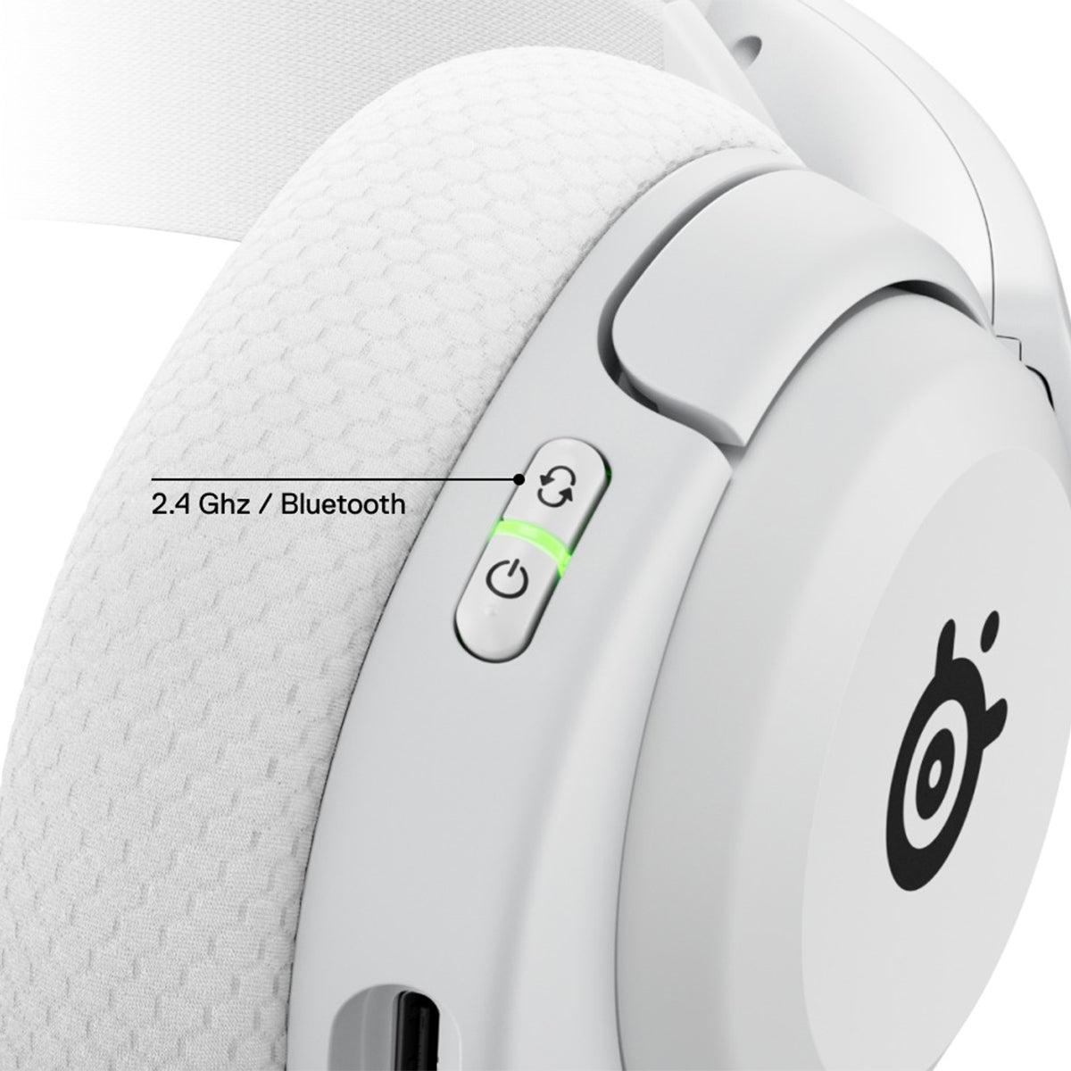 SteelSeries Arctis Nova 5 Wireless Gaming Headset For PC/PlayStation/N-Switch/Mobile (Black, White)