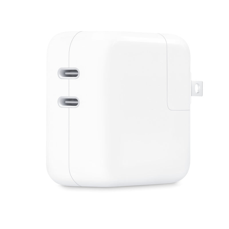 Apple 35W Dual USB-C Port Compact Power Adapter (MW2K3CH/A)
