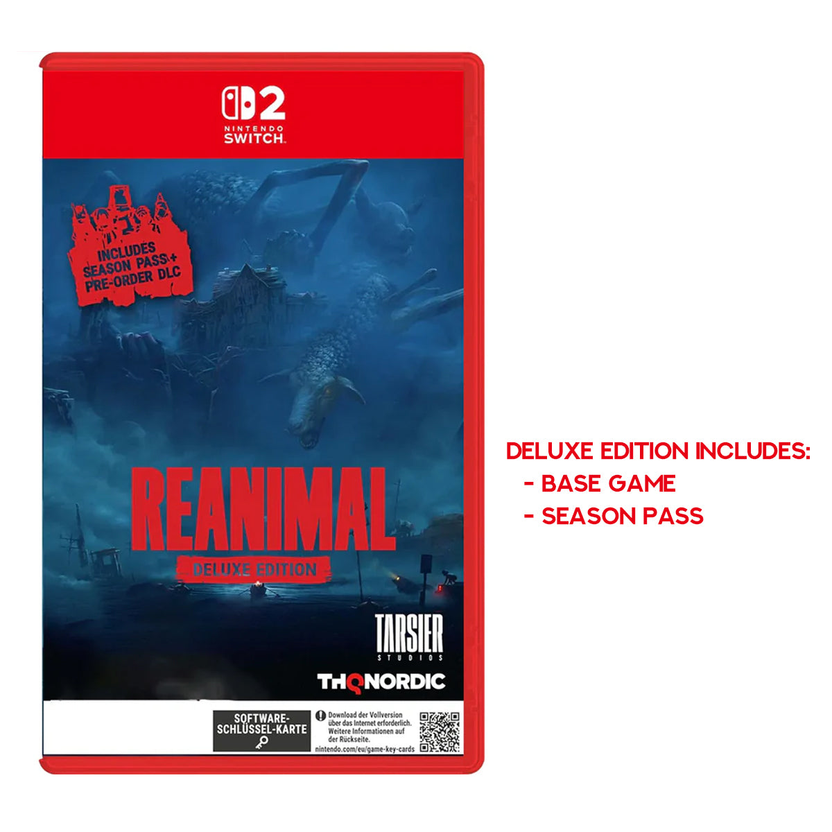 Nintendo Switch 2 Reanimal Deluxe Edition Game Key Card (Eng/EU)