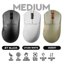 Pulsar X3 CrazyLight 8K Polling Rate eSports Gaming Mouse Size 2 (Jet Black, Uyuni White, Desert)