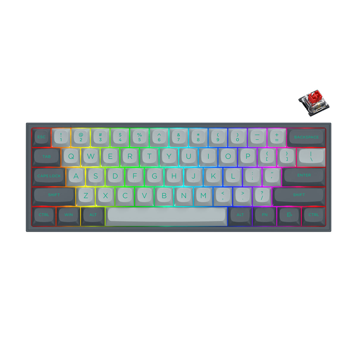 Redragon Fizz RGB Wired Mechanical Gaming Keyboard
