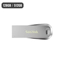 Sandisk Ultra Luxe USB Type-A 400MB/s Read Flash Drive (128GB, 512GB)