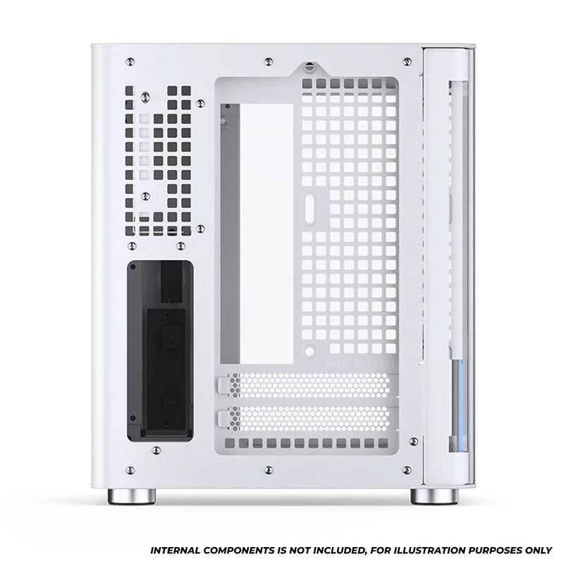 Jonsbo TK-0 ITX Separated Cabinet Computer Case (Black, White)