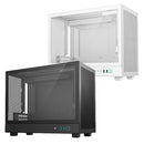 Deepcool CH160 PLUS MESH Mini-ITX Portable High Flow Pc Case (Black, White)