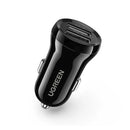 Edit SEO UGreen Dual USB-A 24w Car Charger (Black) (ED018/50875)