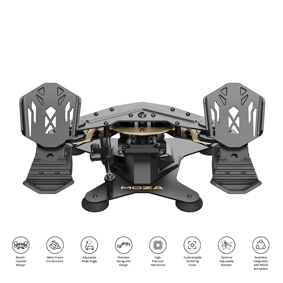 Moza MRP Rudder Pedals (AS019)