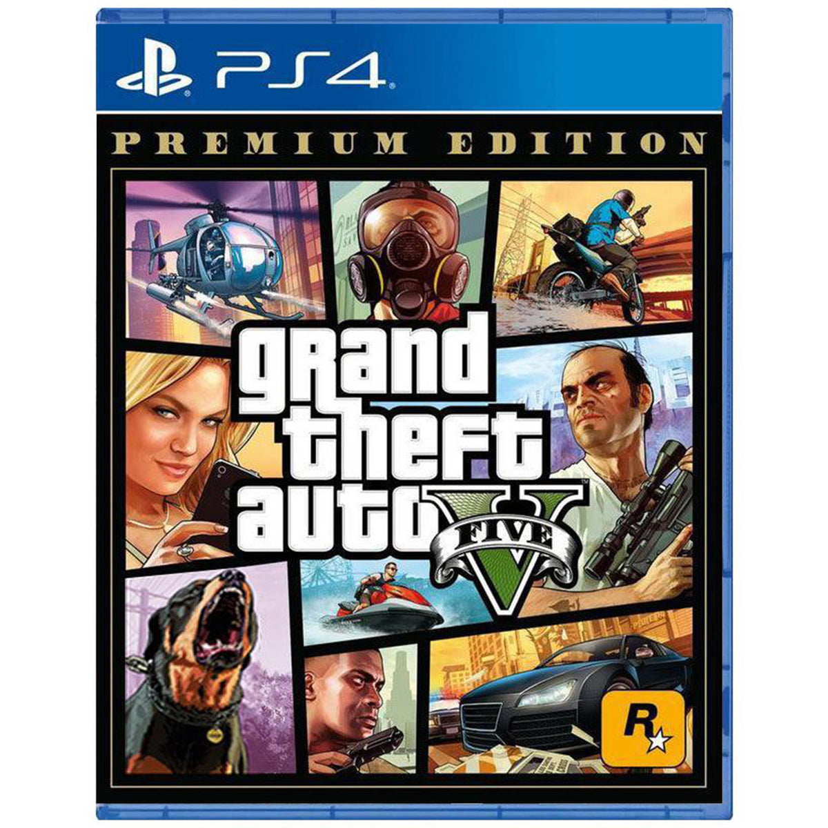 PS4 GTA V Premium Online Edition Reg.3