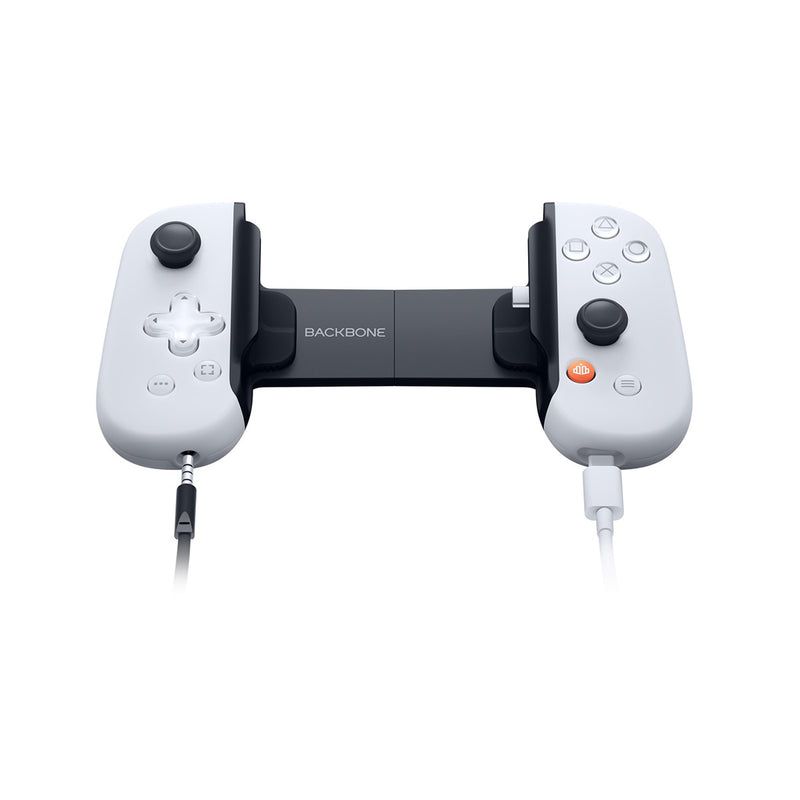 Backbone One V2 Playstation Edition USB-C (2nd Gen) Mobile Gaming Controller for iPhone/Android (White)