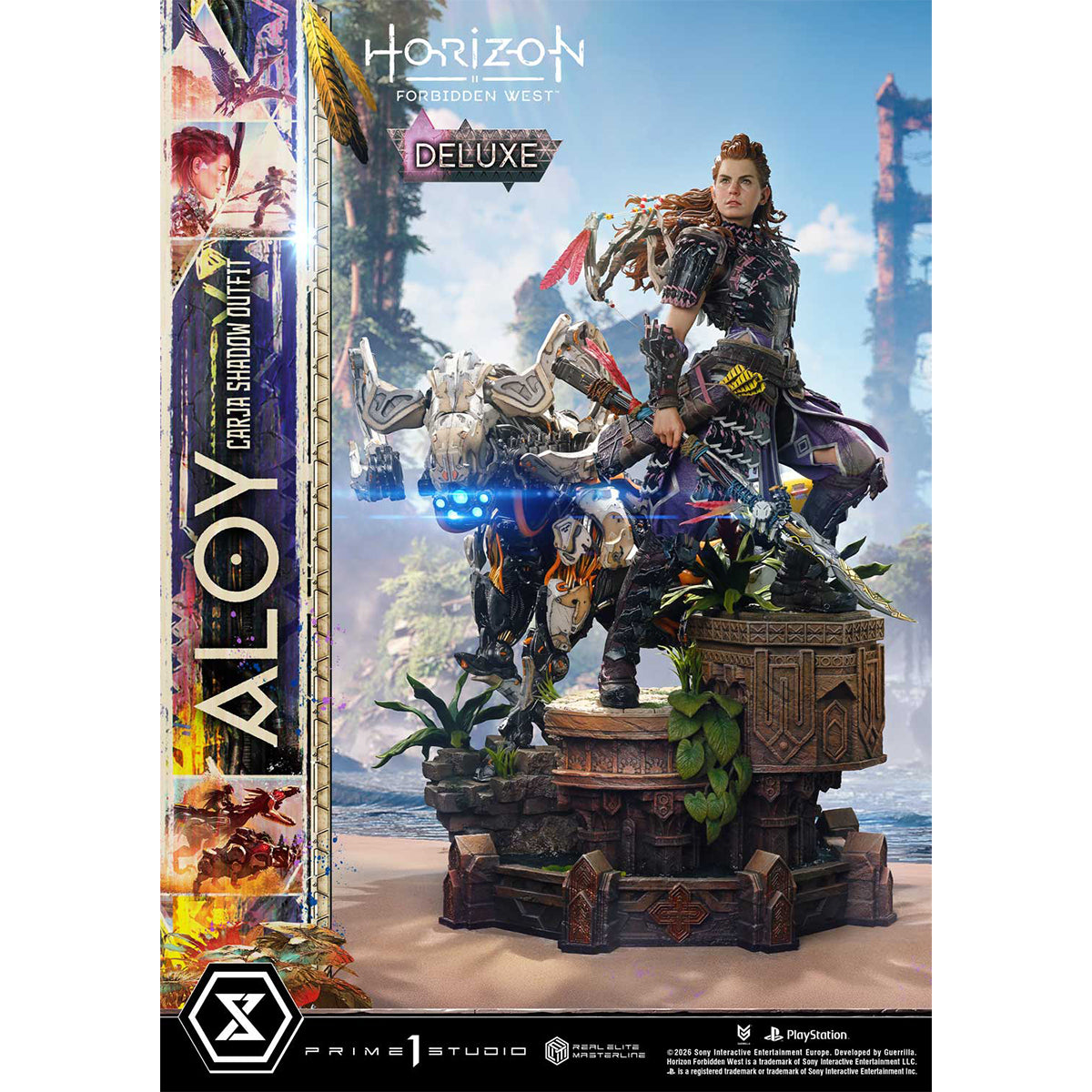 Real Elite Masterline Horizon Forbidden West Aloy Carja Shadow Outfit