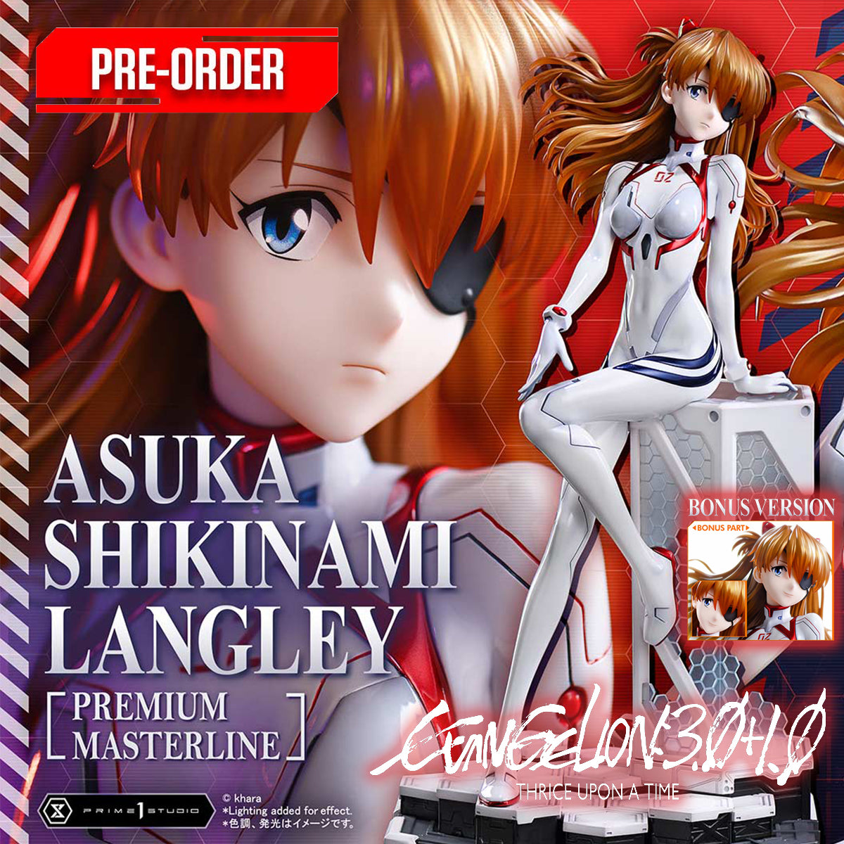 Evangelion: 3.0+1.0 Thrice Upon a Time Asuka Shikigami Langley | DataBlitz