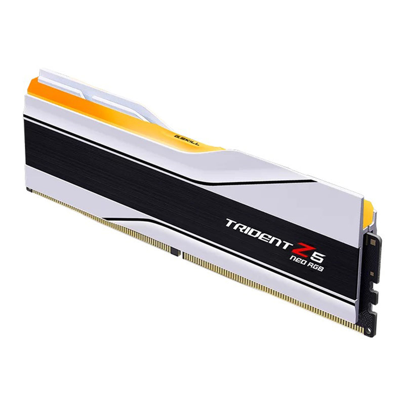 G.Skill Trident Z5 Neo RGB 32GB (2x16GB) DDR5-6400 MT/s CL30-39-39-102 1.40V AMD EXPO Desktop Memory 