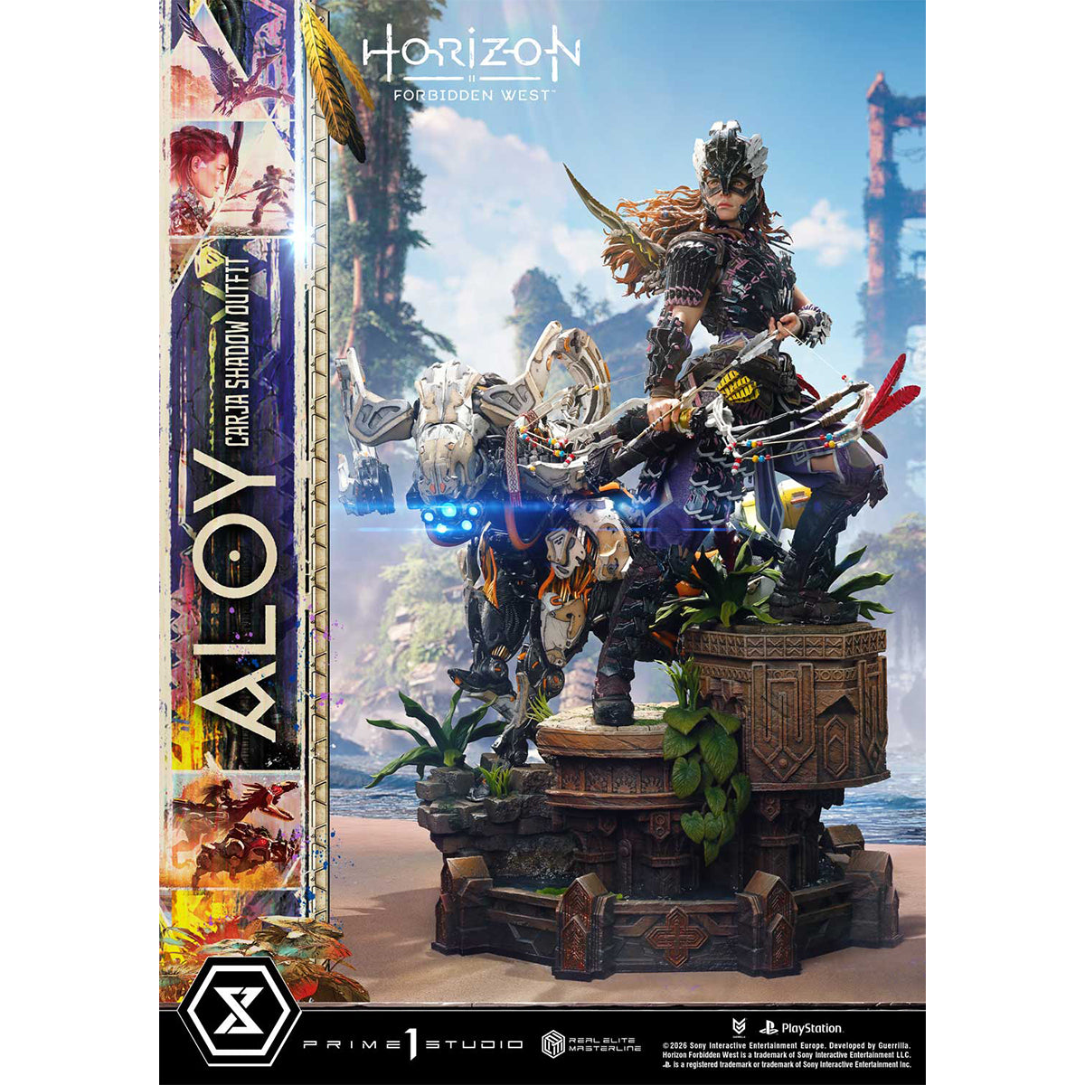 Real Elite Masterline Horizon Forbidden West Aloy Carja Shadow Outfit