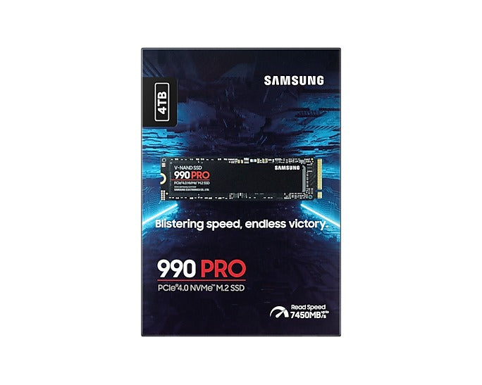 Samsung 990 Pro 4TB PCIE NVME SSD (MZ-V9P4T0BW)