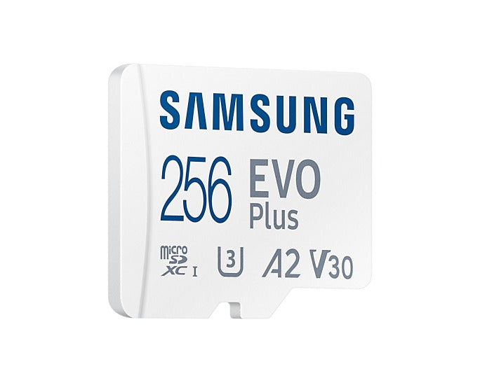 Samsung Evo Plus 256GB MICROSDXC UHS-I Card With Adapter | DataBlitz