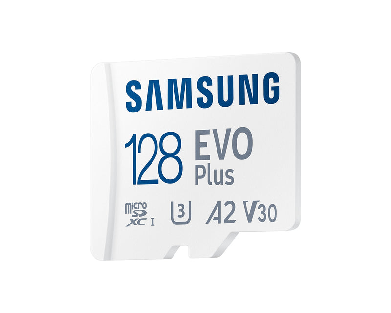Samsung Evo Plus 128GB microSDXC UHS-I 160mb/s Read Memory Card with SD Adapter (MB-MC128SA)