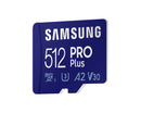 Samsung Pro Plus MicroSDXC UHS-I Card With Adapter (128GB,256GB,512GB)