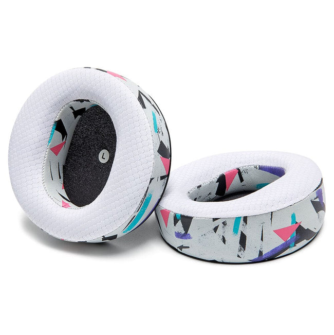 Wicked Cushions Audeze Maxwell Earpads - WC FreeZe Cooling Gel (Black, 90s Black, Geo Grey, Red Camo, 90s White, Speed Racer) (MAXWELLFR-B, MAXWELLFR-90B, MAXWELLFR-GG, MAXWELLFR-RC, MAXWELLFR-90W, MAXWELLFR-SR)