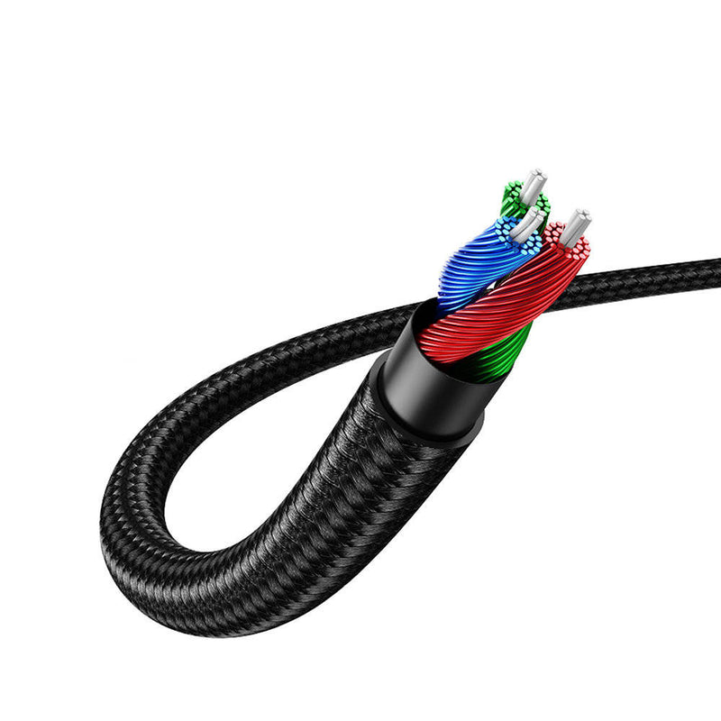 Ugreen 3.5mm Male to 3.5mm Male Angled Cable - 1M 