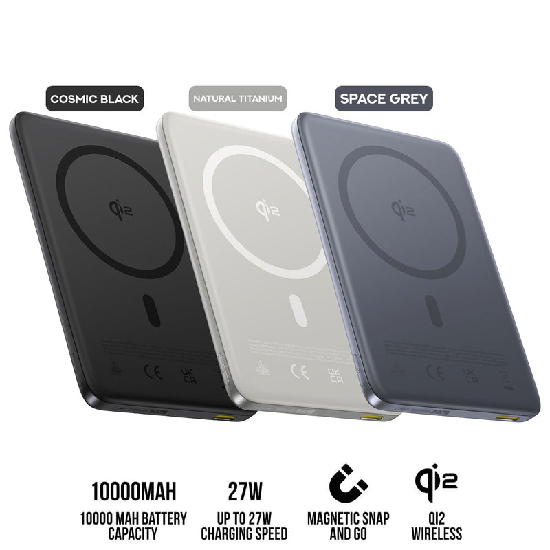 Baseus PicoGo AM41 Ultra-Slim Qi2 Magnetic Power Bank 10000mAh 27W | DataBlitz