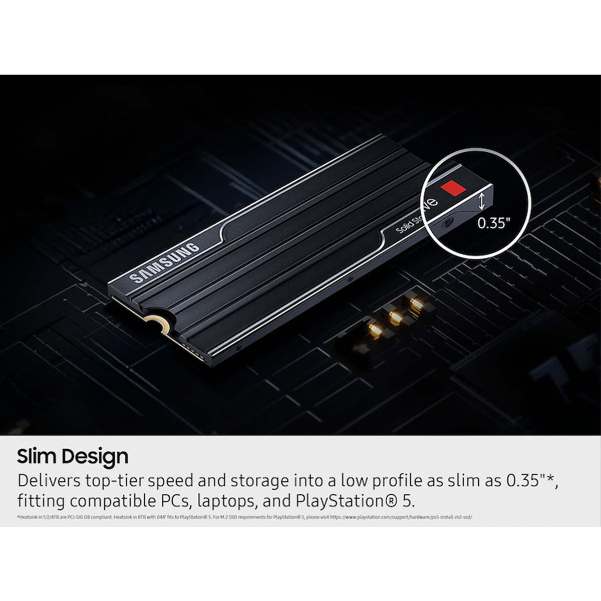 Samsung 9100 Pro PCIe 5.0 x4 NVMe M.2 SSD with Heatsink | DataBlitz