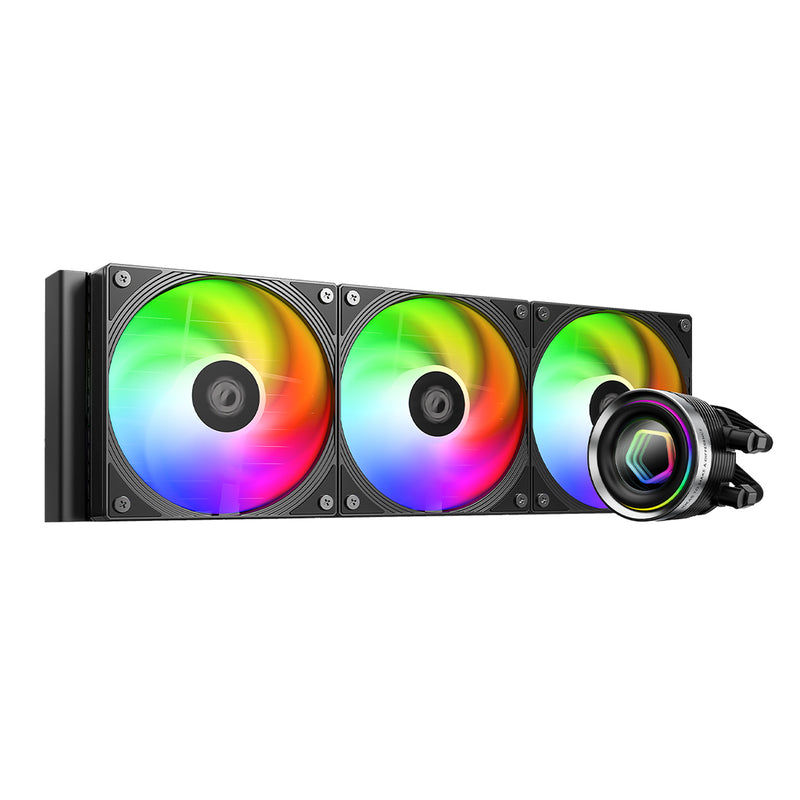 ID-Cooling FX360 INF 360mm AIO Liquid Cooler with Infinity Mirror Display - DataBlitz