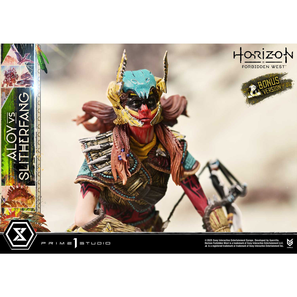 Ultimate Diorama Masterline Horizon Forbidden West Aloy vs. The Slitherfang (Bonus version) (UDMHFW-01S) Pre-Order Downpayment