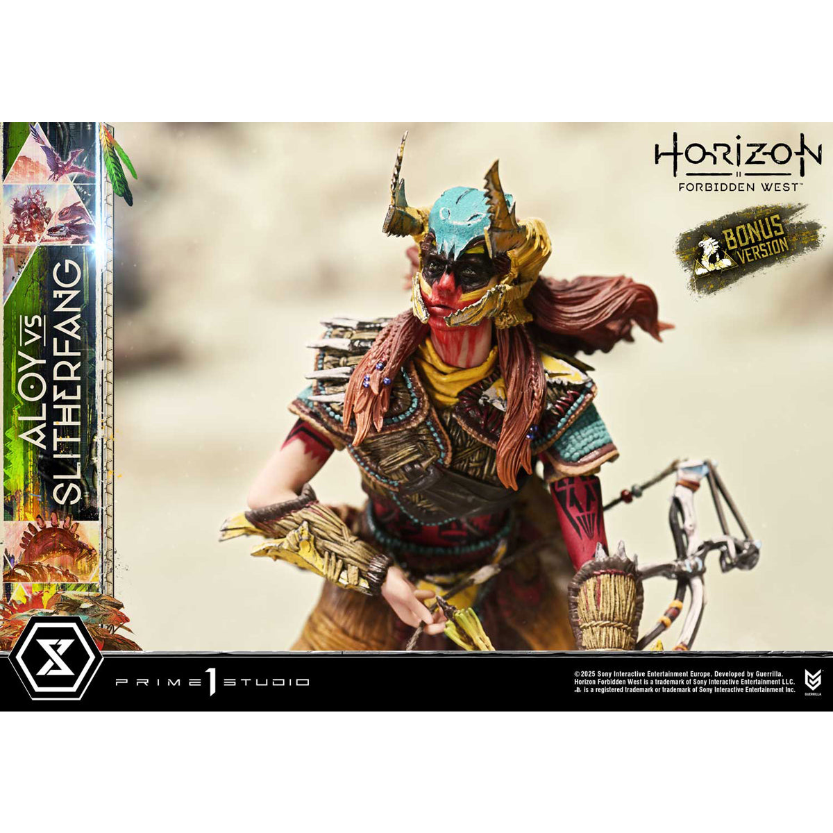 Ultimate Diorama Masterline Horizon Forbidden West Aloy vs. The Slitherfang (Bonus version) (UDMHFW-01S) Pre-Order Downpayment