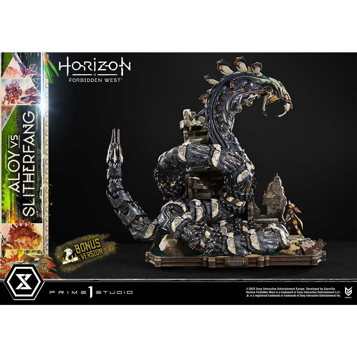 Ultimate Diorama Masterline Horizon Forbidden West Aloy vs. The Slitherfang (Bonus version) (UDMHFW-01S) Pre-Order Downpayment