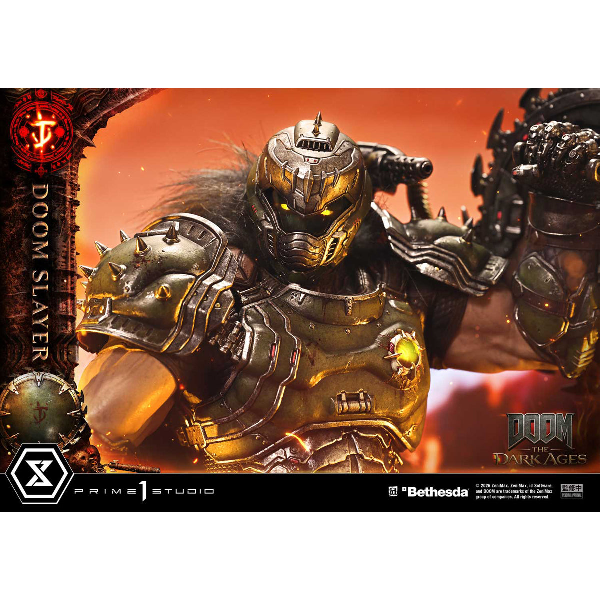 Ultimate Premium Masterline DOOM: The Dark Ages Doom Slayer