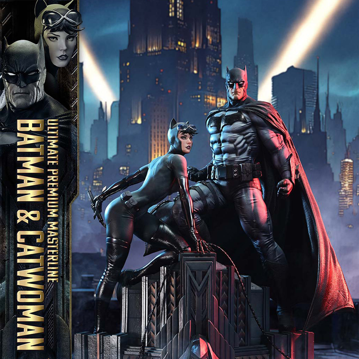 Ultimate Premium Masterline Batman (Comics) Batman & Catwoman (Concept Design by Clay Mann) Bonus version Pre-Order Downpayment
