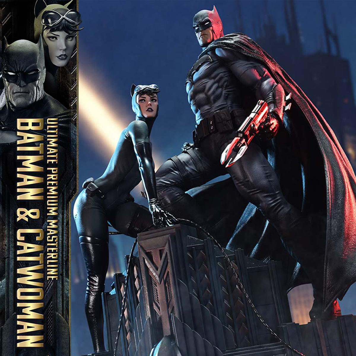 Ultimate Premium Masterline Batman (Comics) Batman & Catwoman (Concept Design by Clay Mann) Bonus version Pre-Order Downpayment
