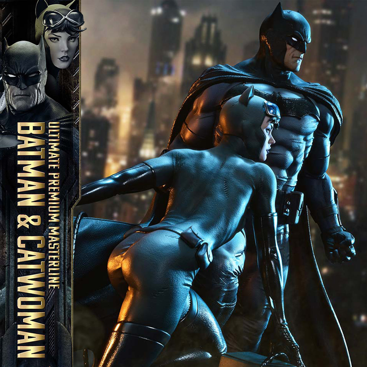 Ultimate Premium Masterline Batman (Comics) Batman & Catwoman (Concept Design by Clay Mann) Bonus version Pre-Order Downpayment