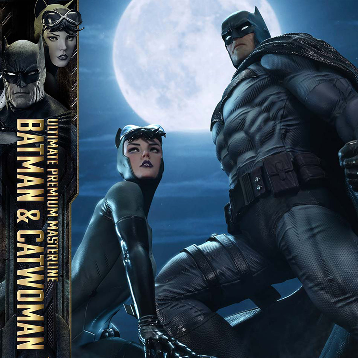 Ultimate Premium Masterline Batman (Comics) Batman & Catwoman (Concept Design by Clay Mann) Bonus version Pre-Order Downpayment