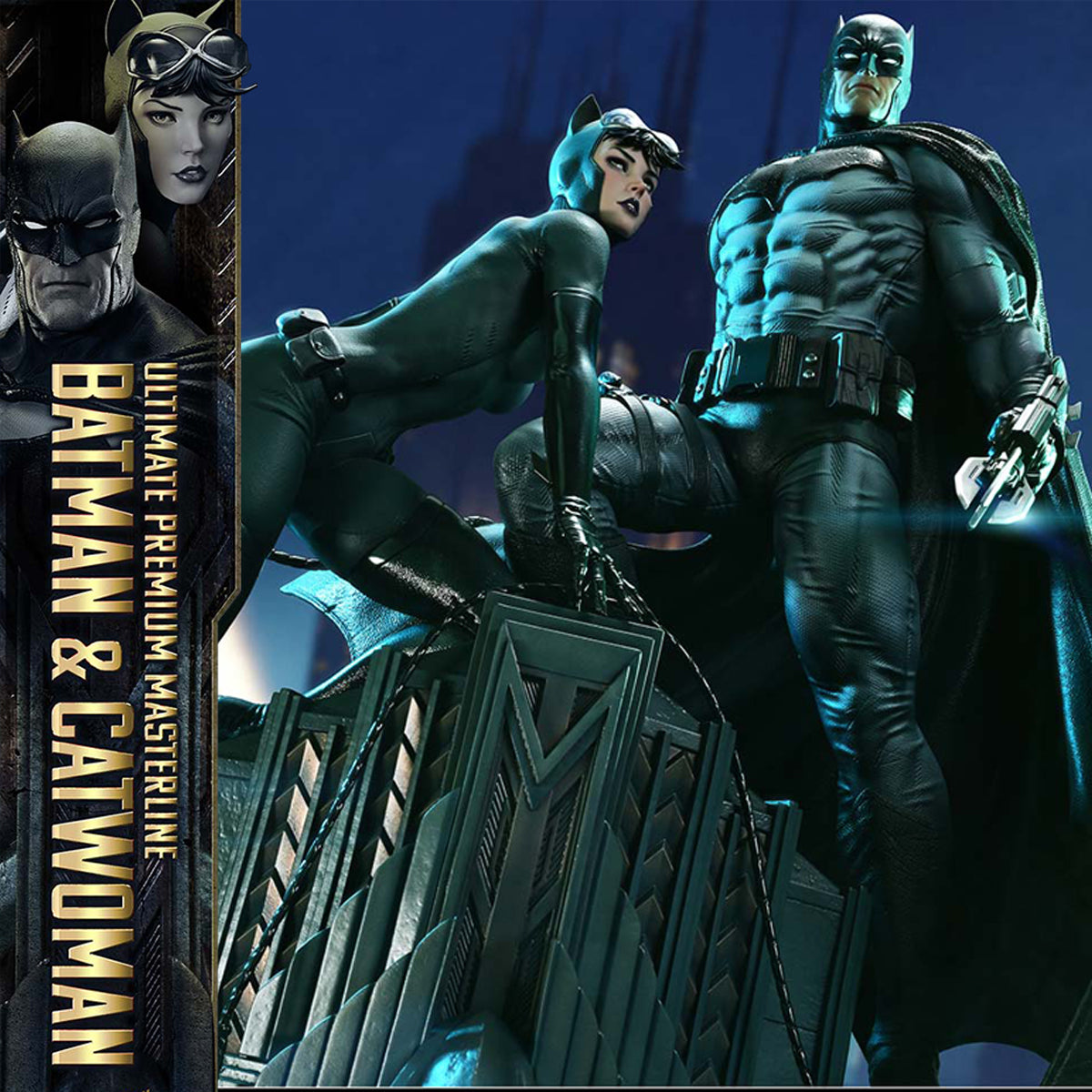 Ultimate Premium Masterline Batman (Comics) Batman & Catwoman (Concept Design by Clay Mann) Bonus version Pre-Order Downpayment