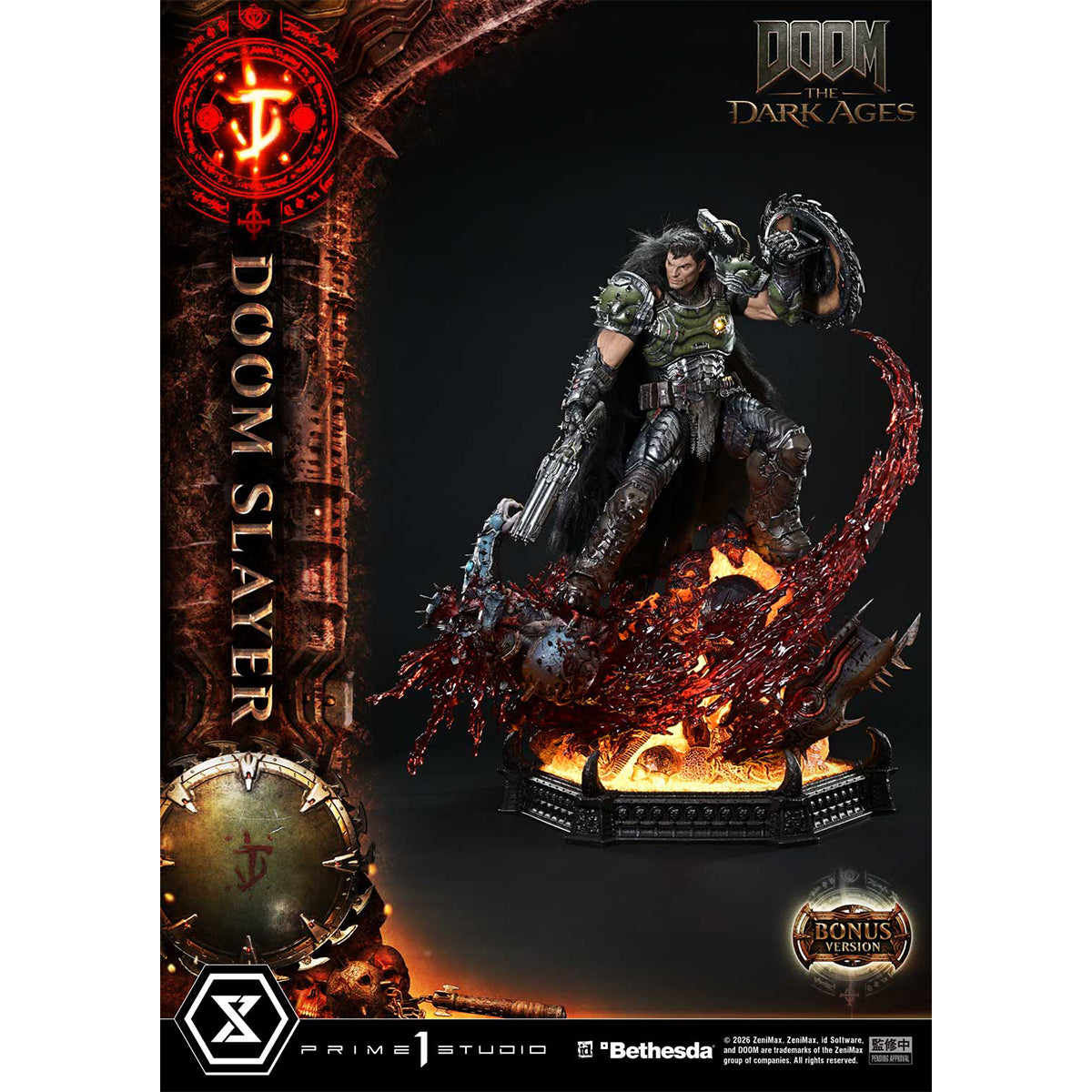 Ultimate Premium Masterline DOOM: The Dark Ages Doom Slayer DX Bonus v
