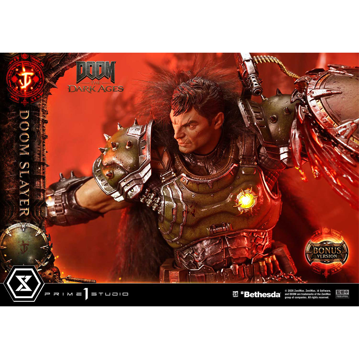 Ultimate Premium Masterline DOOM: The Dark Ages Doom Slayer DX Bonus v