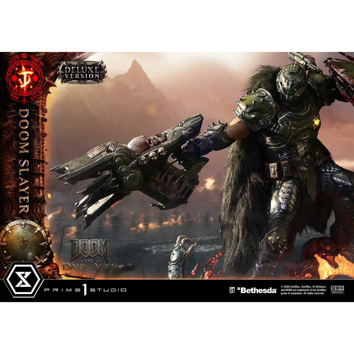 Ultimate Premium Masterline DOOM: The Dark Ages Doom Slayer Deluxe ver