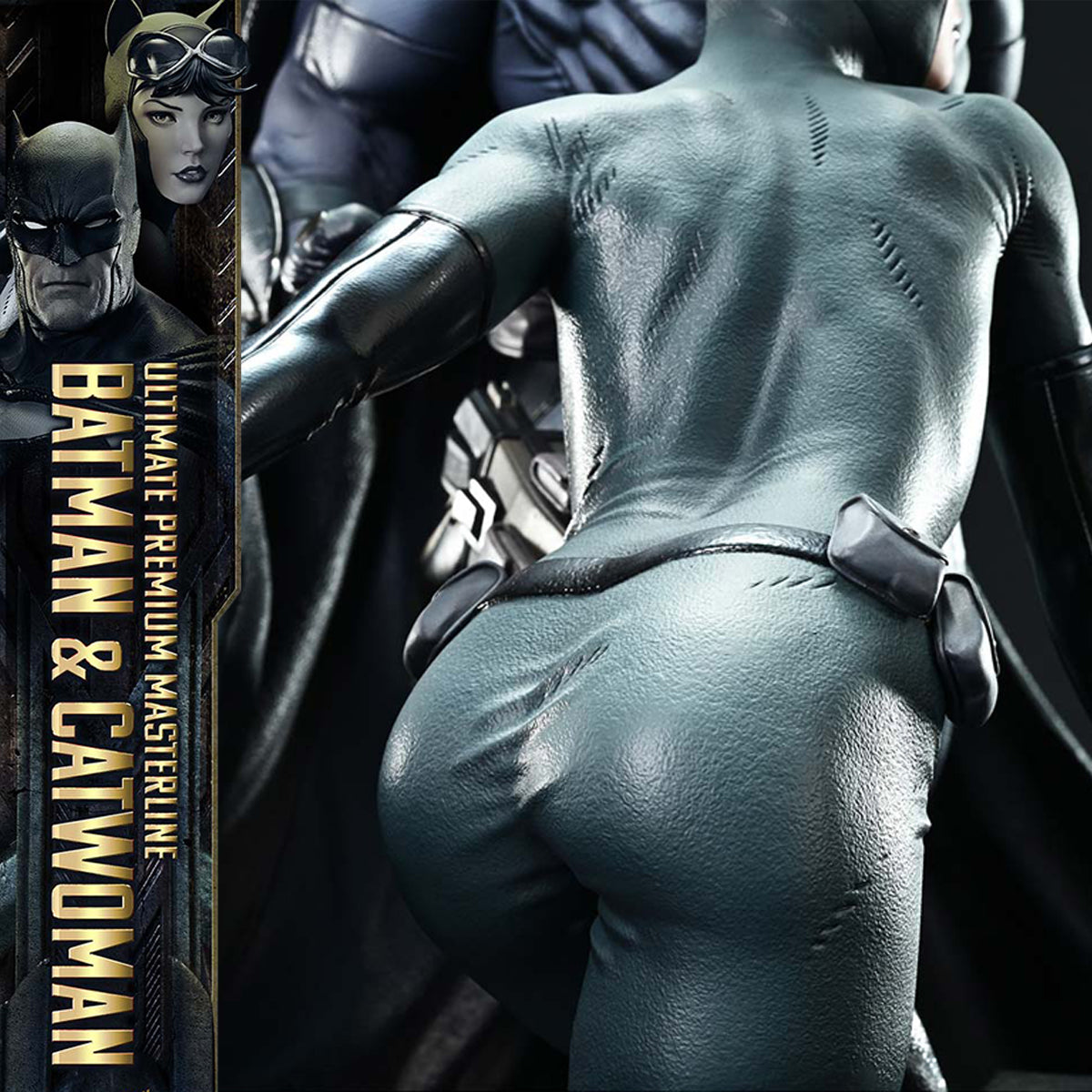 Ultimate Premium Masterline Batman (Comics) Batman & Catwoman (Concept Design by Clay Mann) Bonus version Pre-Order Downpayment