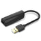 Vention USB 2.0 Ethernet Adapter - USB-A + RJ45 - 0.15M (CEGBB)