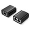 Vention RJ45 PVC Type Splitter Adapter (Black) (IPTB0)