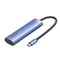 Vention 5-in-1 USB-C Docking Station - USB-C to HDMI + USB 3.0 x 3 + PD - 0.15M (Blue) (TGESB)