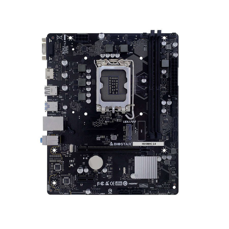 Biostar H610MHC 2.0 DDR4 Intel Motherboard