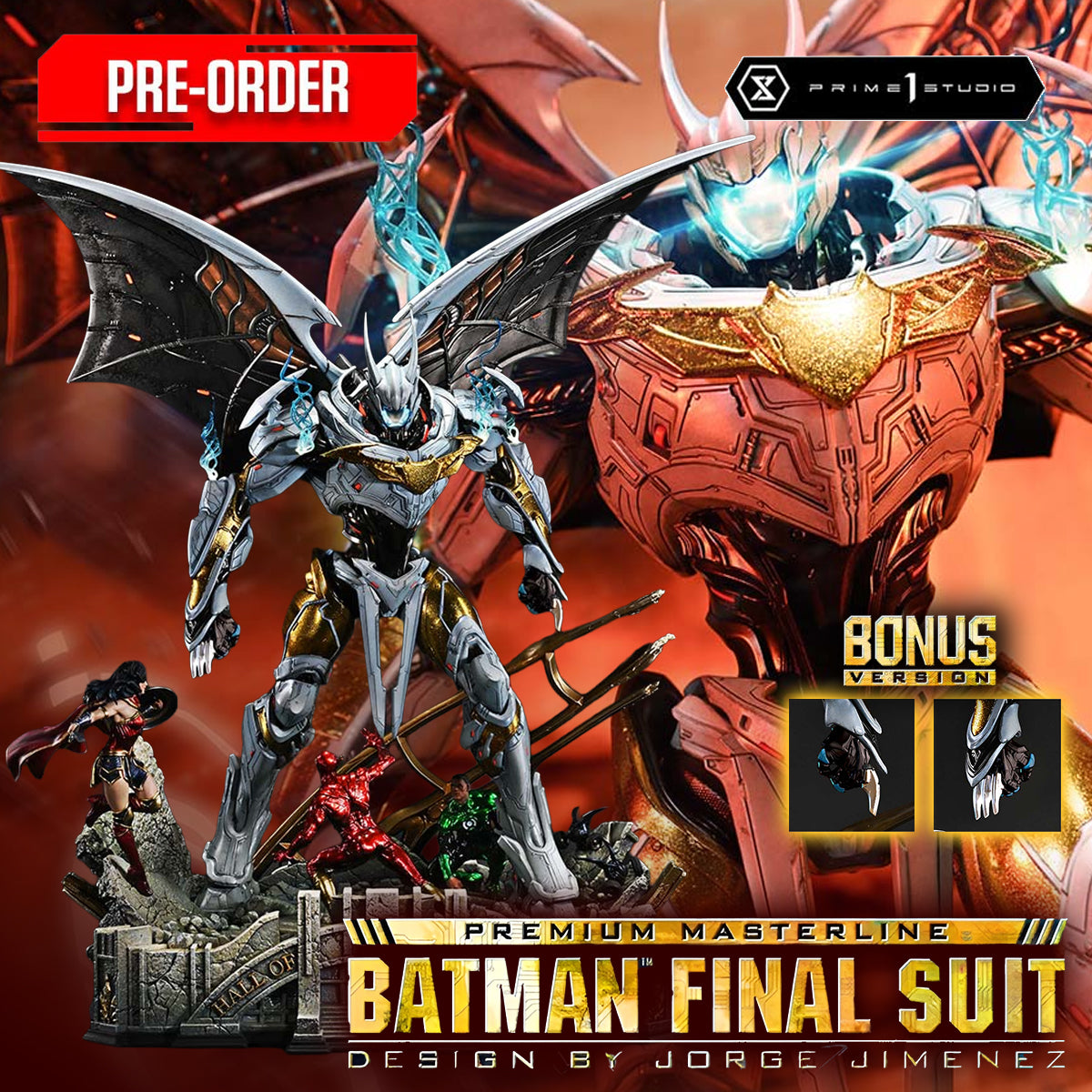 Premium Masterline Justice League (Comics) Batman Final Suit (Design by Jorge Jimenez)