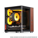 Jonsbo TK-0 ITX Separated Cabinet Computer Case (Black, White)