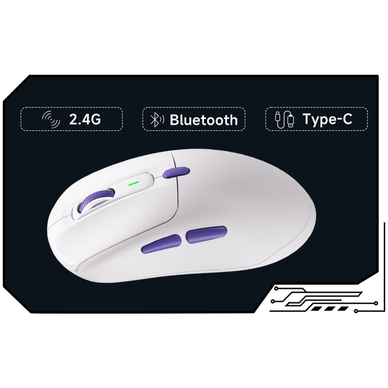 Akko Pulse 01 8K Gaming Mouse (White)